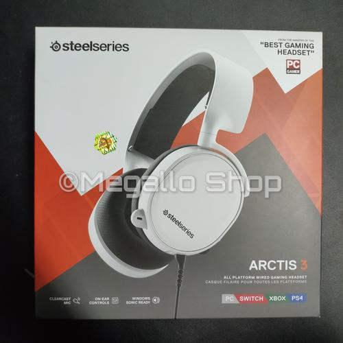 Jual Steelseries Arctis 3 White / Putih 