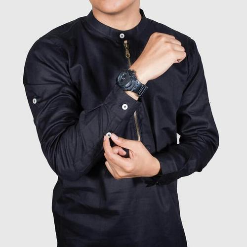 Foto Produk Baju koko zipper gamis pria pakistan dari makmur makmur