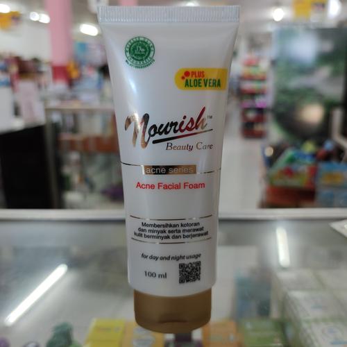 Jual Nourish Acne Facial Foam Plus Aloe Vera 100ml Kota Surabaya Bagus Swalayan Tokopedia