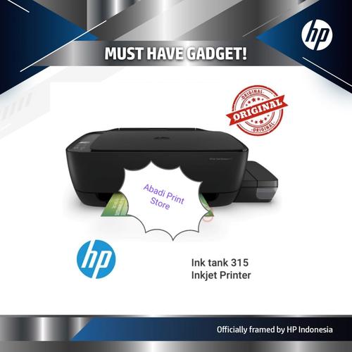 Jual PRINTER HP INK TANK 315 AIO - Kota Medan - abadiprintstore | Tokopedia