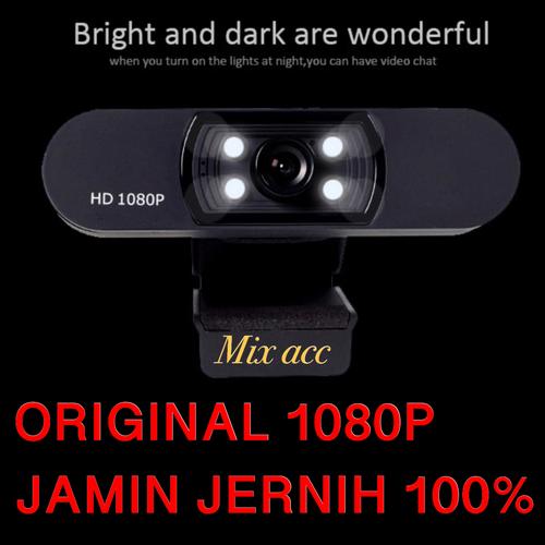 Foto Produk H800 2MP FULL HD Webcam ORIGINAL 1080P With Microphone Web cam Pc dari Mix acc88