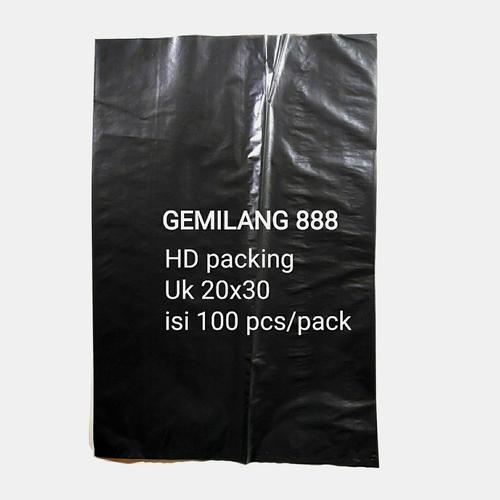 Foto Produk HD Packing Hitam uk 20x30, Plastik Packing, plastik bungkus paket dari Gemilang 888