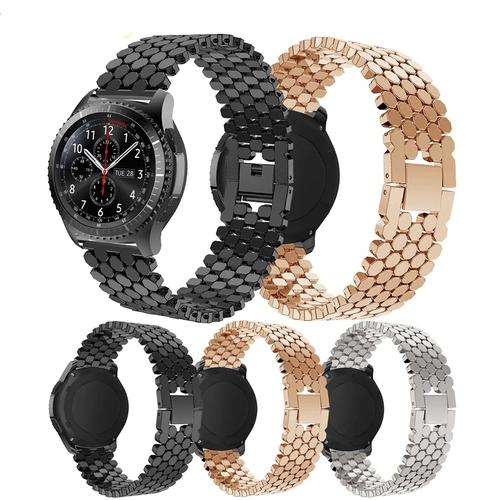 Foto Produk STRAP TALI JAM STAINLESS HONEYCOMB SAMSUNG GALAXY WATCH S3 FRONTIER dari Jktmanshop