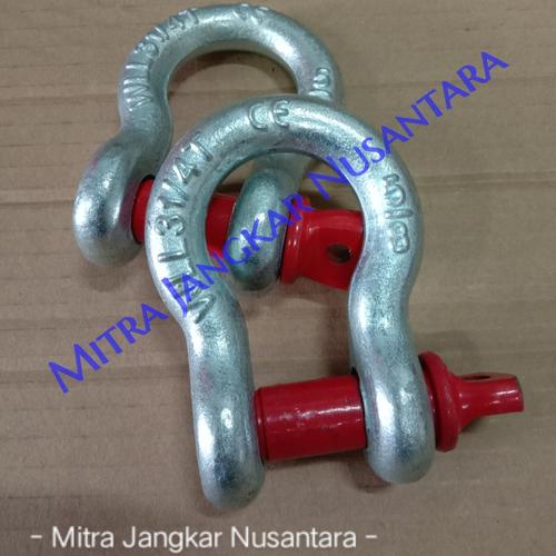 Foto Produk Shackle Omega / Segel Omega G209 RRT 5/8" (3-1/4 Ton) dari Mitra Jangkar Nusantara