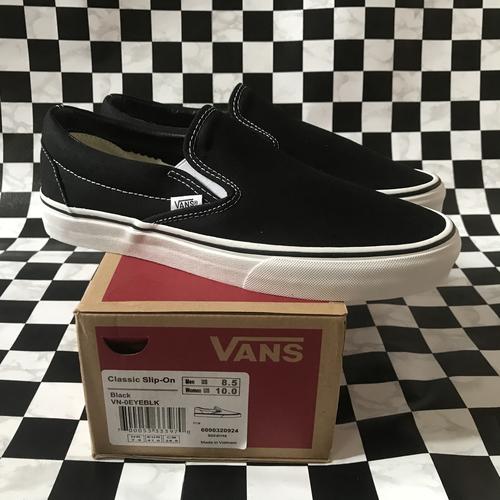 Foto Produk Vans Slip On Black White Original BNIB dari Bingo Store 1