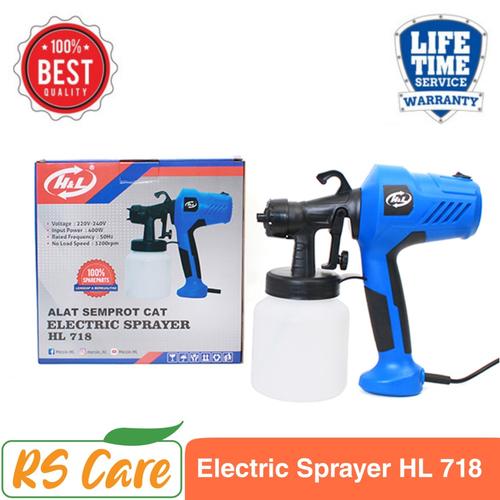Foto Produk Electric Spray Gun H&L HL 718 Alat Semprot Cat Elektrik dari RS Care