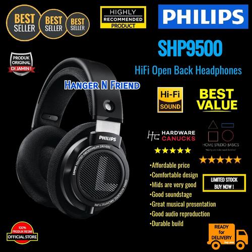 SHP 9500 HiFi Precision Stereo Over-ear 