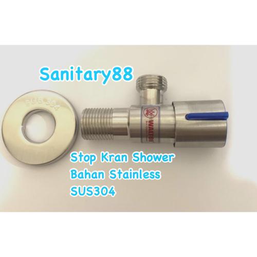 Foto Produk Stop Kran Air/ Shower Stainless Sus304 uk 1/2" dari Sanitary88