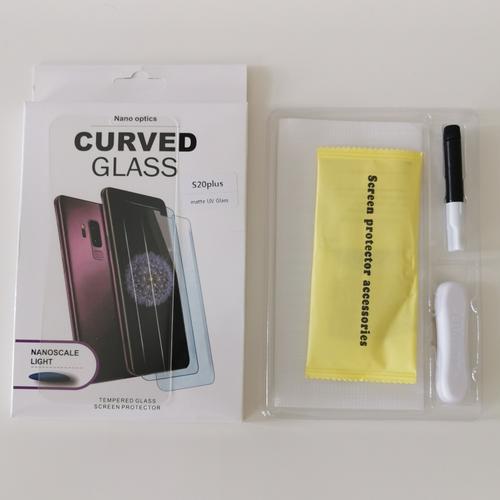 Foto Produk TERMURAH! TEMPERED GLASS UV GLUE ANTI GLARE/MATTE SAMSUNG S20 PLUS dari TOKO ACC HAPE