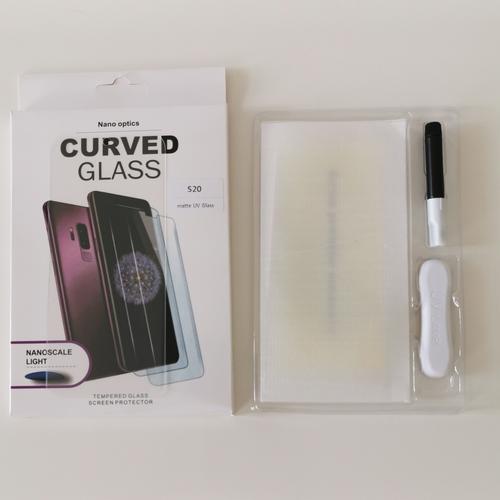 Foto Produk TERMURAH! TEMPERED GLASS UV GLUE ANTI GLARE/MATTE SAMSUNG S20 TERMURAH dari TOKO ACC HAPE
