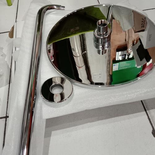 Jual SSH 1542 Stuchi Wall shower head shower tiang tembok 10in Kota