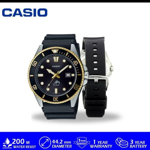 Jual Casio Diver Marlin Duro MDV-106G-1A original WR 200m - Jakarta Barat -  GaleriJamTanganJakarta | Tokopedia