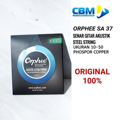 Foto Produk Senar Gitar Akustik Orphee SA 37 Phospor copper 010 dari CBM Music & Sound Store