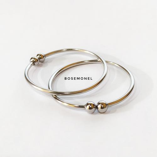 Gambar Gelang Bayi dan Anak Monel - Silver Glossy, Ukur 12 cm dari KERAJINAN MONEL JEPARA Kab. Jepara Tokopedia