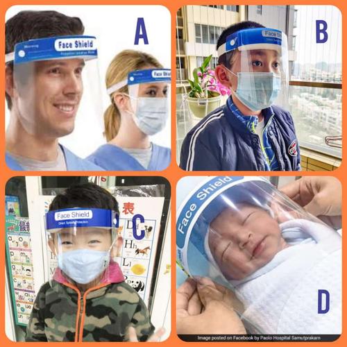 Foto Produk Face shield Bayi/Balita/Anak/Dewasa /Baby / Safety Mask - Dewasa dari Kreasi Putra Mandiri