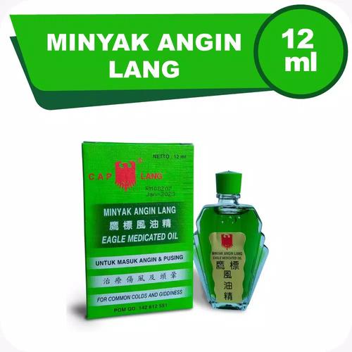 Foto Produk Minyak Angin Cap Lang 12 ml - Pereda Kembung dan Masuk Angin dari TOKO OBAT HORAS (HORAS DRUGSTORE)