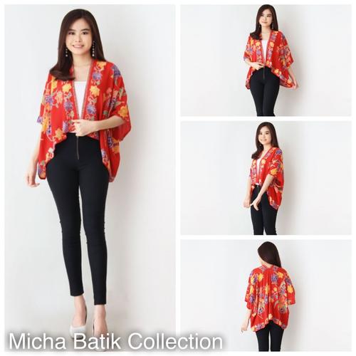Foto Produk Outer batik: Bolero Pesisiran Buketan dari Micha Batik Collection