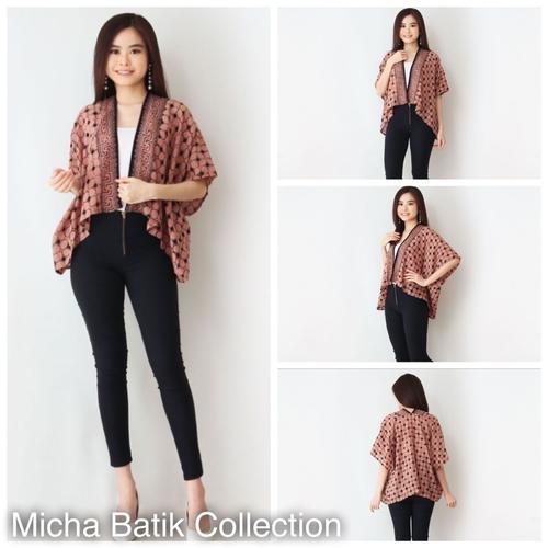 Foto Produk Outer batik: Bolero paris cap sogan dari Micha Batik Collection