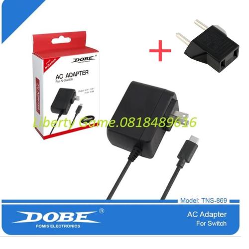 Foto Produk Nintendo Switch DOBE AC Adapter Type C USB Wall Charger dari Suyanto//Liberty Game