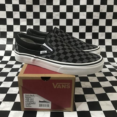 Foto Produk Vans Slip On Checkerboard Pewter Original / Slip On Grey dari Bingo Store 1