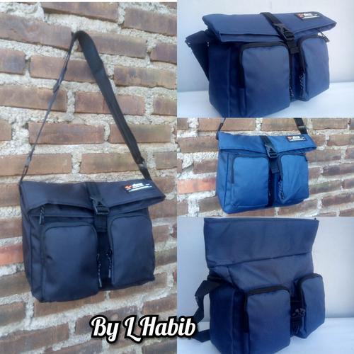 Foto Produk tas selempang slingbag lipat Elbrus - Hitam dari L Habib