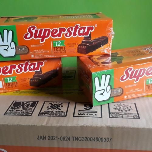 Foto Produk Super star wafer coklat 216gr dari Sumber Berkah Boga