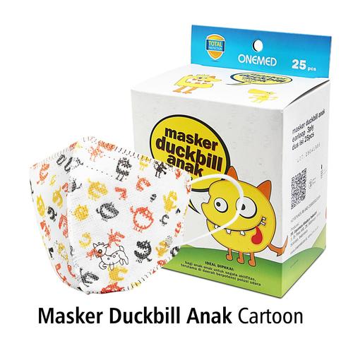 Foto Produk masker duckbill anak onemed cartoon medis dari SumberMas Surabaya