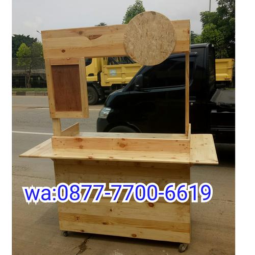 Jual booth kayu / booth thai tea / booth jati belanda - Jakarta Barat ...
