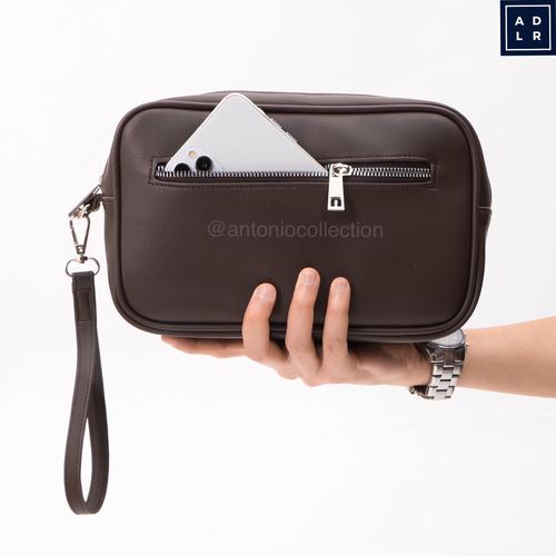 Foto Produk Handbag Pria Kulit / Tas Tangan / Pouch / Clutch Gadget Ipad Hand Bag dari antoniocollection