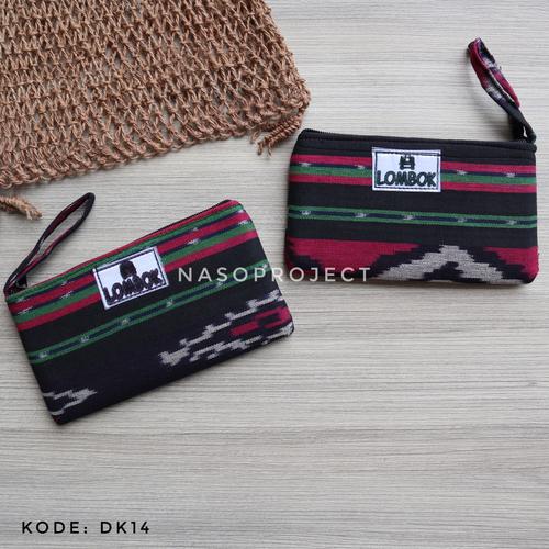 Foto Produk Pouch Tenun Etnik Lombok Dompet Batik Kondangan dari nasoproject