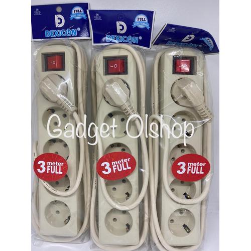 Jual Stop Kontak Arde On Off 3M Lubang5 - 3meter full - Stop Kontak On ...