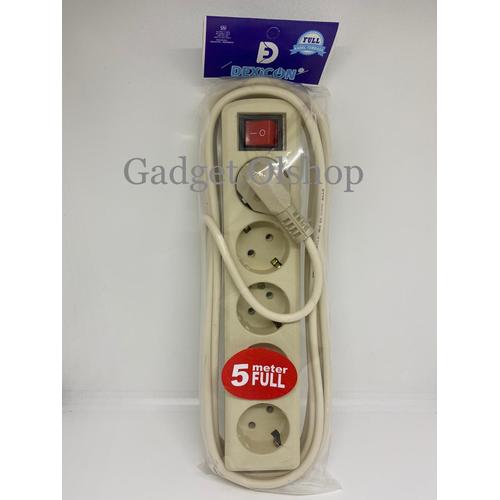 Promo Stop Kontak On Off - Stop Kontak Arde 5Meter 5Colokan-Colokan ...