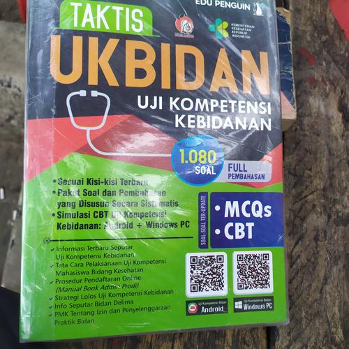 Jual Taktis Uk Bidan Uji Kompetensi Kebidanan 1 080 Soal Full Pembahasan Jakarta Pusat Roobin Tokopedia