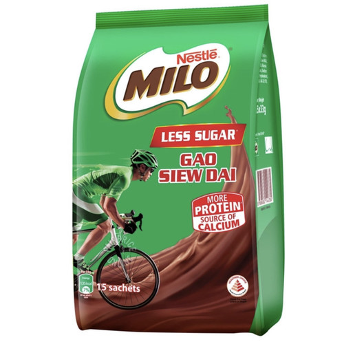 Foto Produk Milo SINGAPORE Instant malt sachet Gao Siew Dai 15x 33 gram dari TestyTest2