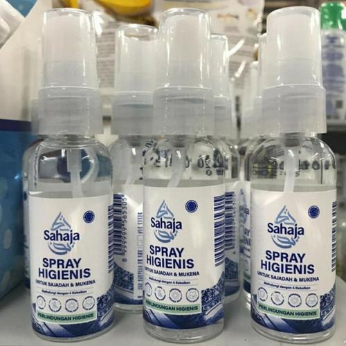 Foto Produk Sahaja Spray Higenis untuk Sajadah dan Mukena - Spray Antiseptik dari Marbel U