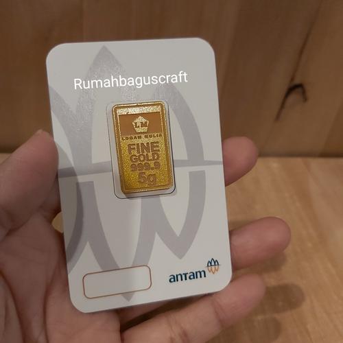 Foto Produk replika logam mulia 5gram dari Rumahbaguscraft