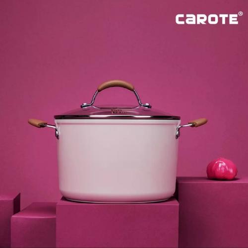 Foto Produk Carote Bio-Pink Soup Panci With Lid 22 Cm dari MCI-BioGlass