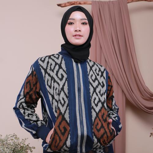 Foto Produk Manaka Jaket Tenun Ikat Etnik - Dakara Indonesia DI002 dari Dakara Indonesia