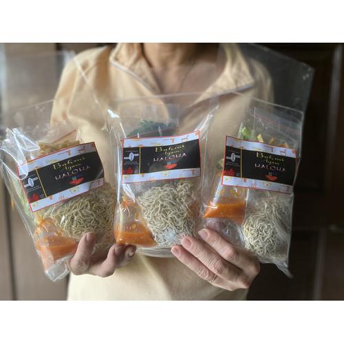 Foto Produk FROZEN MIE KARET AYAM JAMUR HALAL dari Hans Ballon Party HELIUM