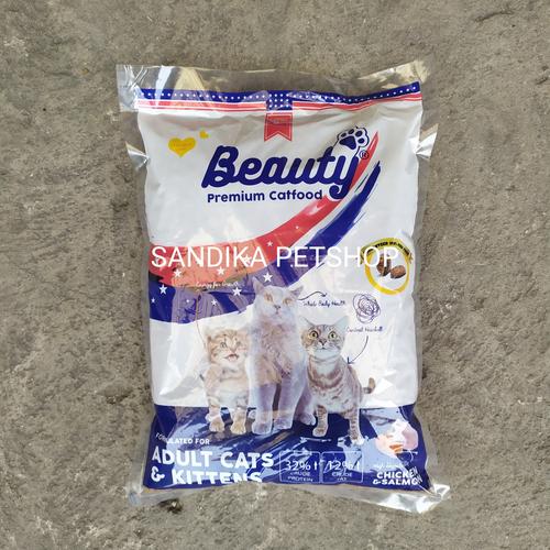 Foto Produk Makanan Kucing / Cat Food BEAUTY PREMIUM CAT FOOD 1 KG dari Sandika Petshop