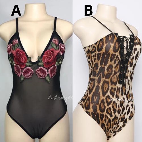 Foto Produk Xela Teddies Costume Lingerie Set Included Stocking - B Leopard dari Ladies Night