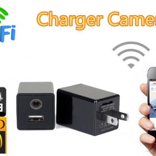 Foto Produk Z99 WIRELESS HD 1080 WIFI HIDDEN CAMERA USB MINI WALL ADAPTOR CHARGER dari Hinarichan
