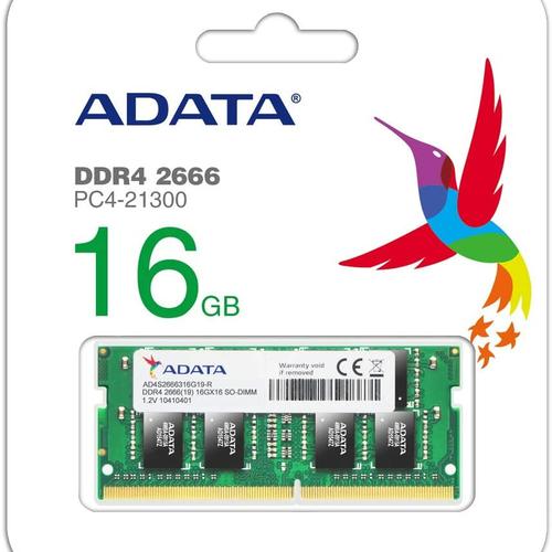 Foto Produk MEMORY ADATA 16 GB DDR4 2666 MHz Sodimm dari Yoestore