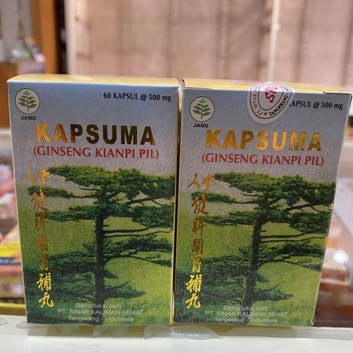 Foto Produk Kapsuma ginseng kianpi pil dari sentosaherbs