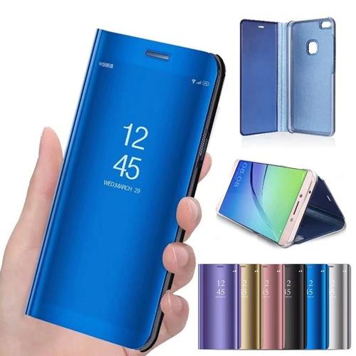 Foto Produk Clear View Y30 Y50 Vivo Flip Mirror Case Book Cover Standing Casing dari Indo Smart Acc