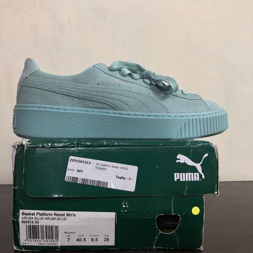 Foto Produk Puma Basket Platform Tosca Womens ORIGINAL | PUMA ORIGINAL dari Badassical