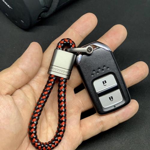 Foto Produk Gantungan kunci mobil - Car Key Chain Keyring - Luxury Red Black dari Big-Lou Shop