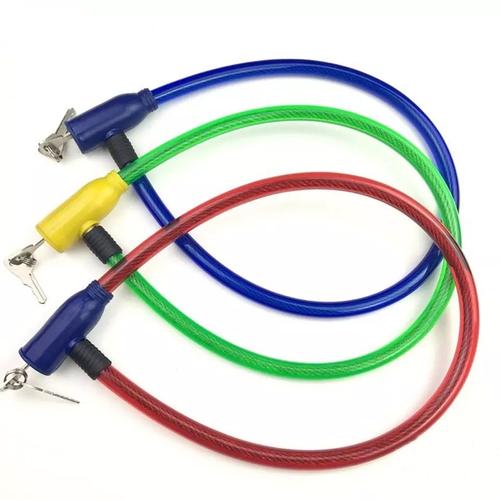 Foto Produk kunci sepeda helm rantai kabel baja dari cyber