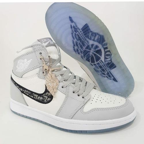 Jual NIKE AIR JORDAN - Abu-abu, 42 