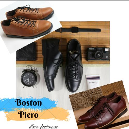 Foto Produk Sepatu kulit pria MODEL PIERO (pantopel/boots/kickers/bally/DELTA dari faiz footwear